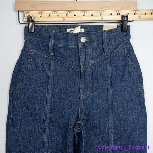 NEW Madewell The Perfect Vintage‎ Straight Jean in Greenhaven Wash, 23 - Picture 4 of 15